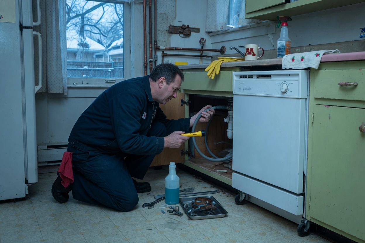 Dispatcher booking a Minneapolis plumbing visit